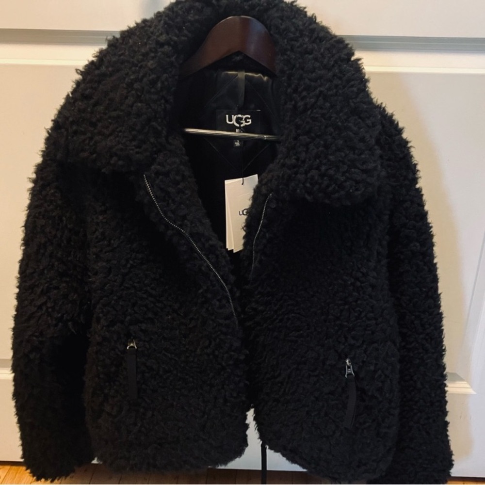 ✨NWT! Ugg Maeve Sherpa Jacket - Style 1120636 - Picture 4 of 13